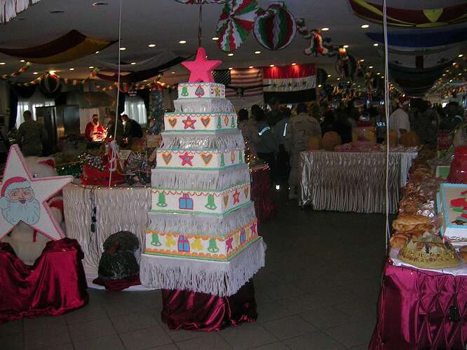 Baghdad Christmas Cake