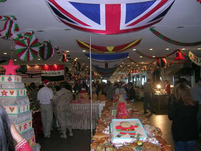 Baghdad Christmas Meal