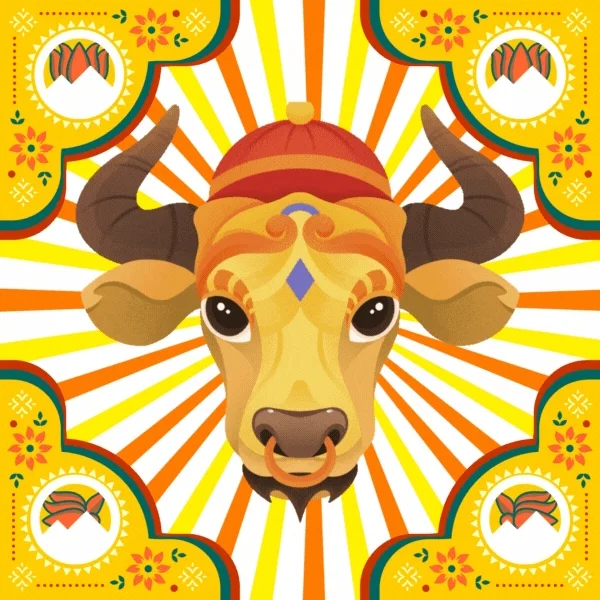 Sacred Cow Wink GIF by SacredPlantCO