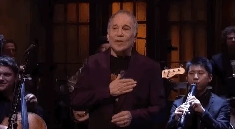 Paul Simon Thank You GIF by Saturday Night Live