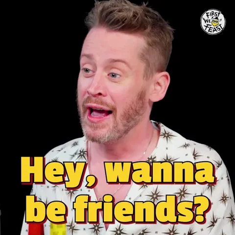 Macaulay Culkin Friends GIF by First We Feast