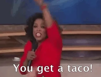Taco Oprah GIF